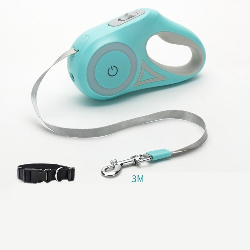 Retractable Dog Leash with Collar – Automatic Pet Lead (Available)