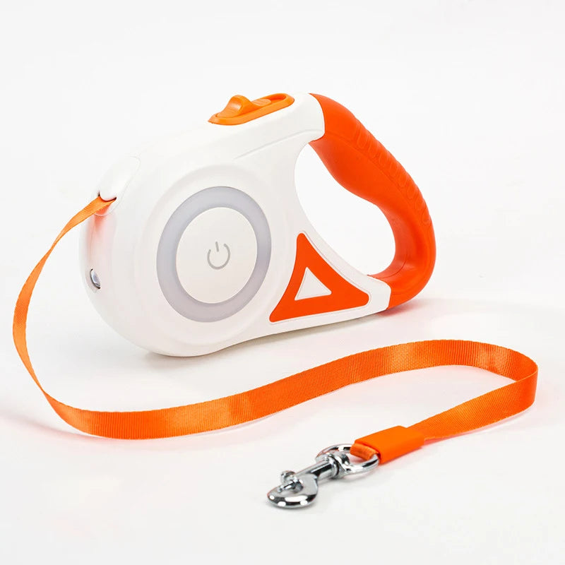 Retractable Dog Leash with Collar – Automatic Pet Lead (Available)