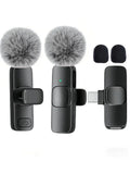 USB-C Wireless Lavalier Microphone – Portable Clip-On Travel Mic