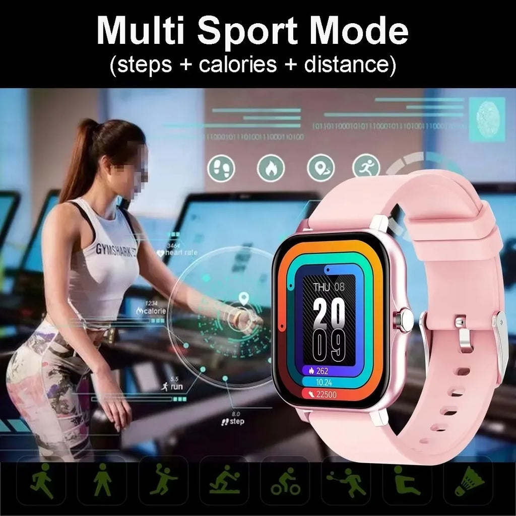 D20 Smart Watch — Heart Rate & Sleep Monitor, Bluetooth