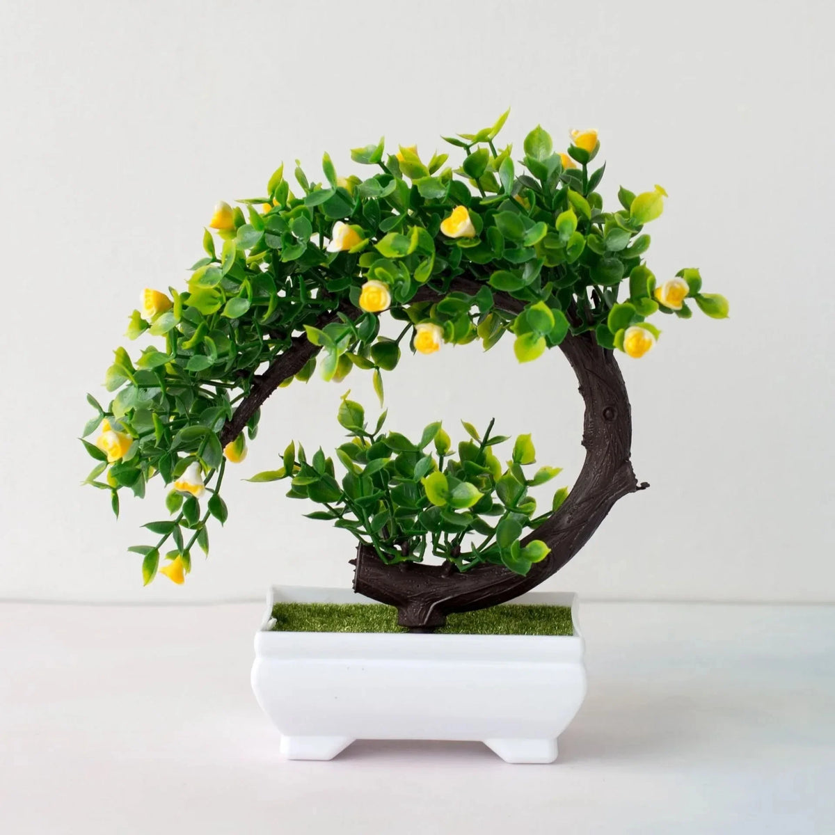 Artificial Bonsai Tree Potted Fake Plant Home Table Decor Ornament