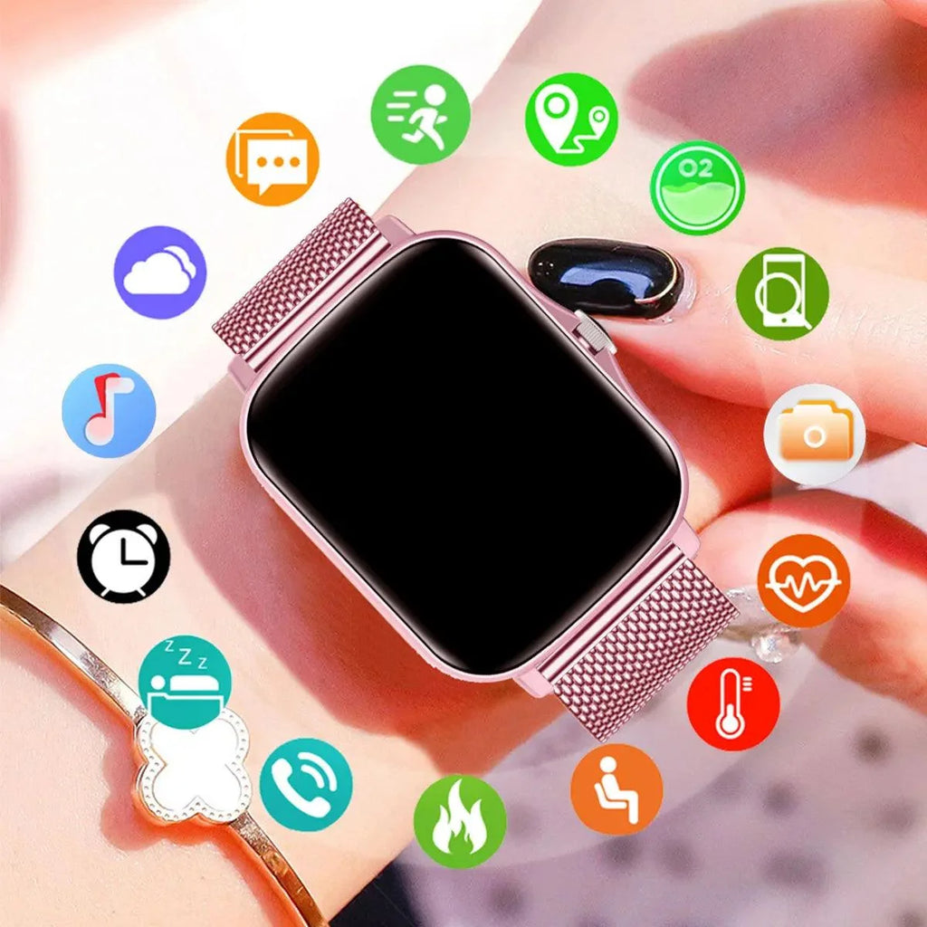 D20 Smart Watch — Heart Rate & Sleep Monitor, Bluetooth