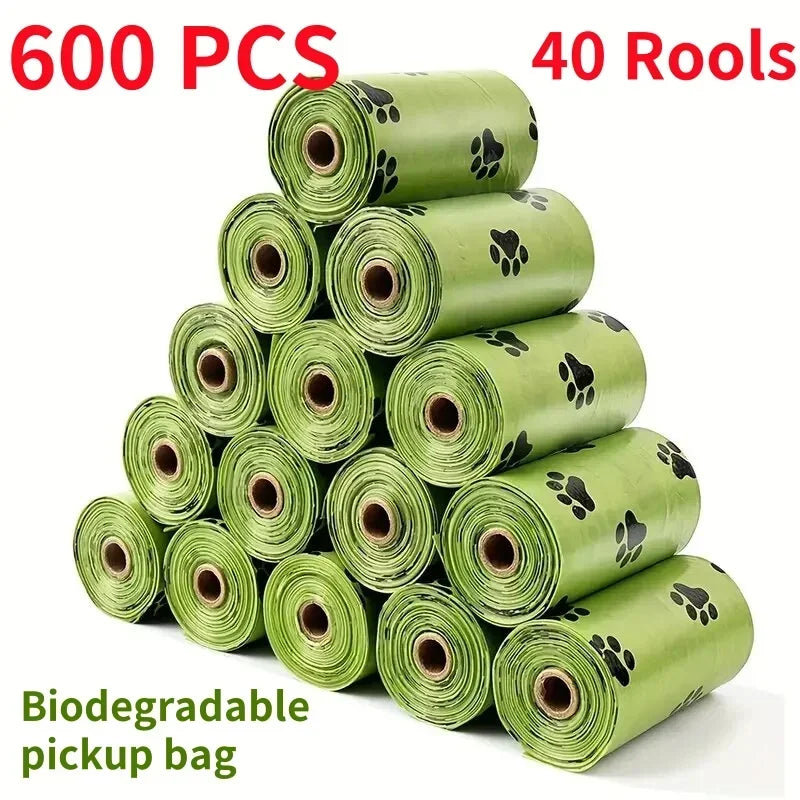 Dog Poop Bags Refill Rolls - 15 Bags per Roll, 2 to 40 Roll Packs