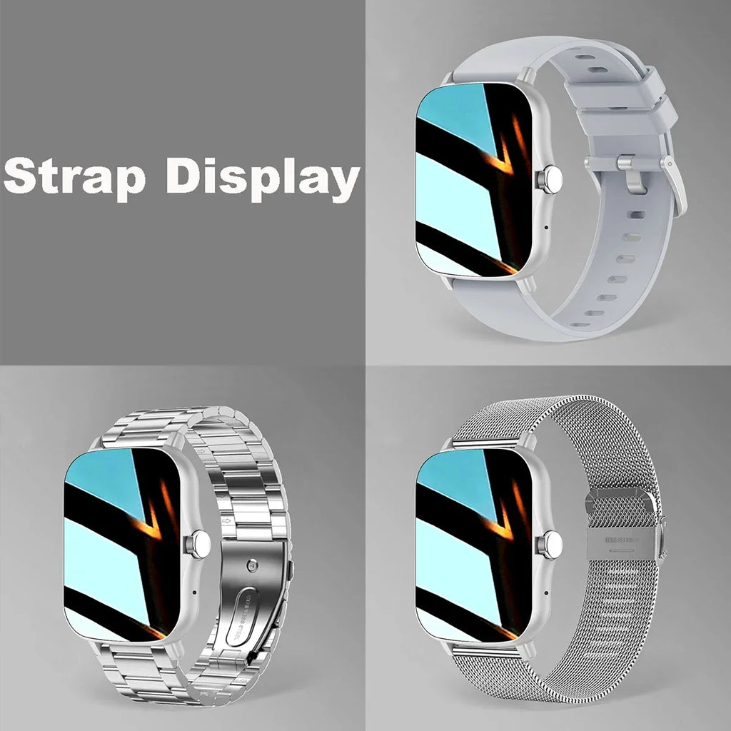 D20 Smart Watch — Heart Rate & Sleep Monitor, Bluetooth