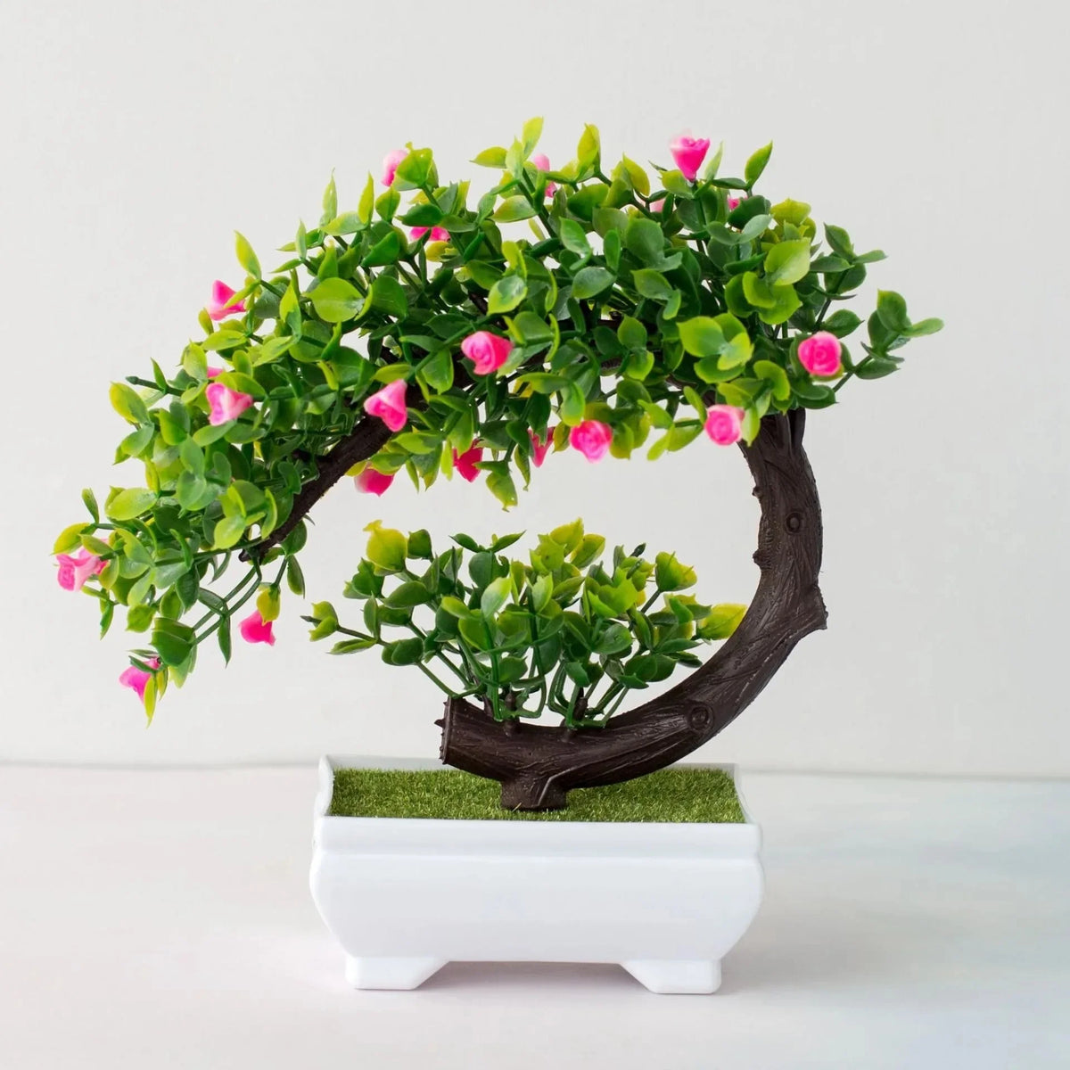 Artificial Bonsai Tree Potted Fake Plant Home Table Decor Ornament