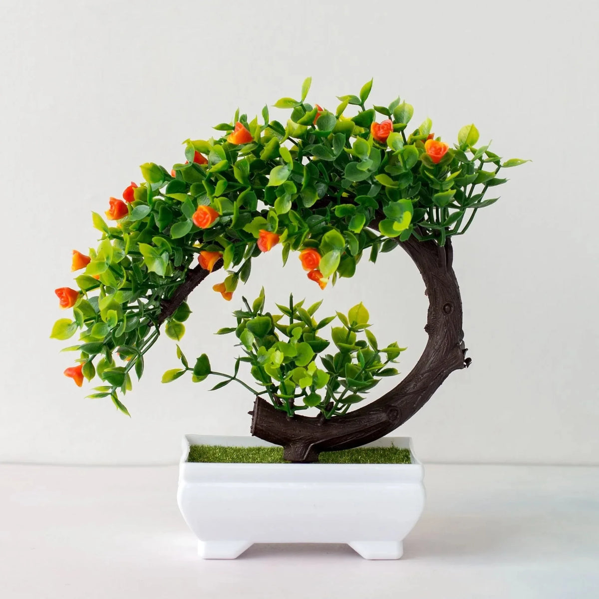 Artificial Bonsai Tree Potted Fake Plant Home Table Decor Ornament