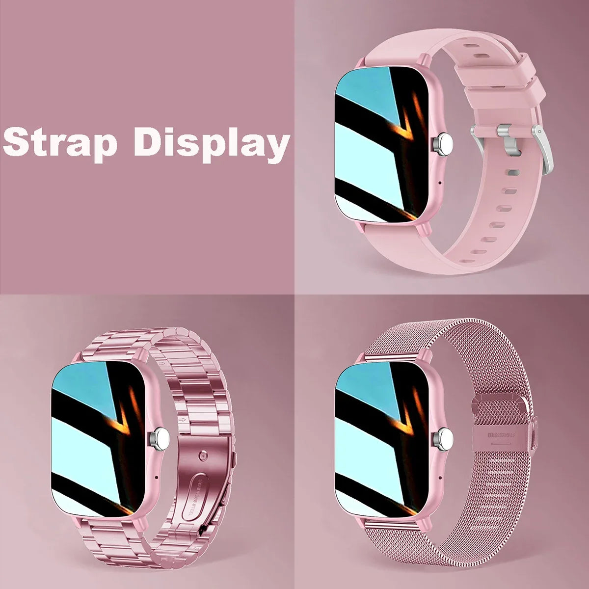 D20 Smart Watch — Heart Rate & Sleep Monitor, Bluetooth