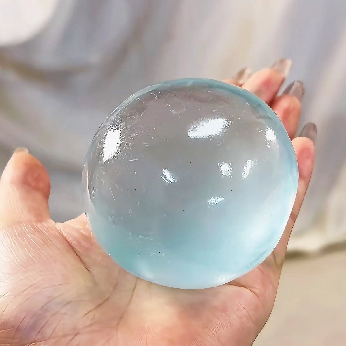 Slow Rebound Stress Relief Squeeze Ball - Coconut Oil Sensory Toy 5cm