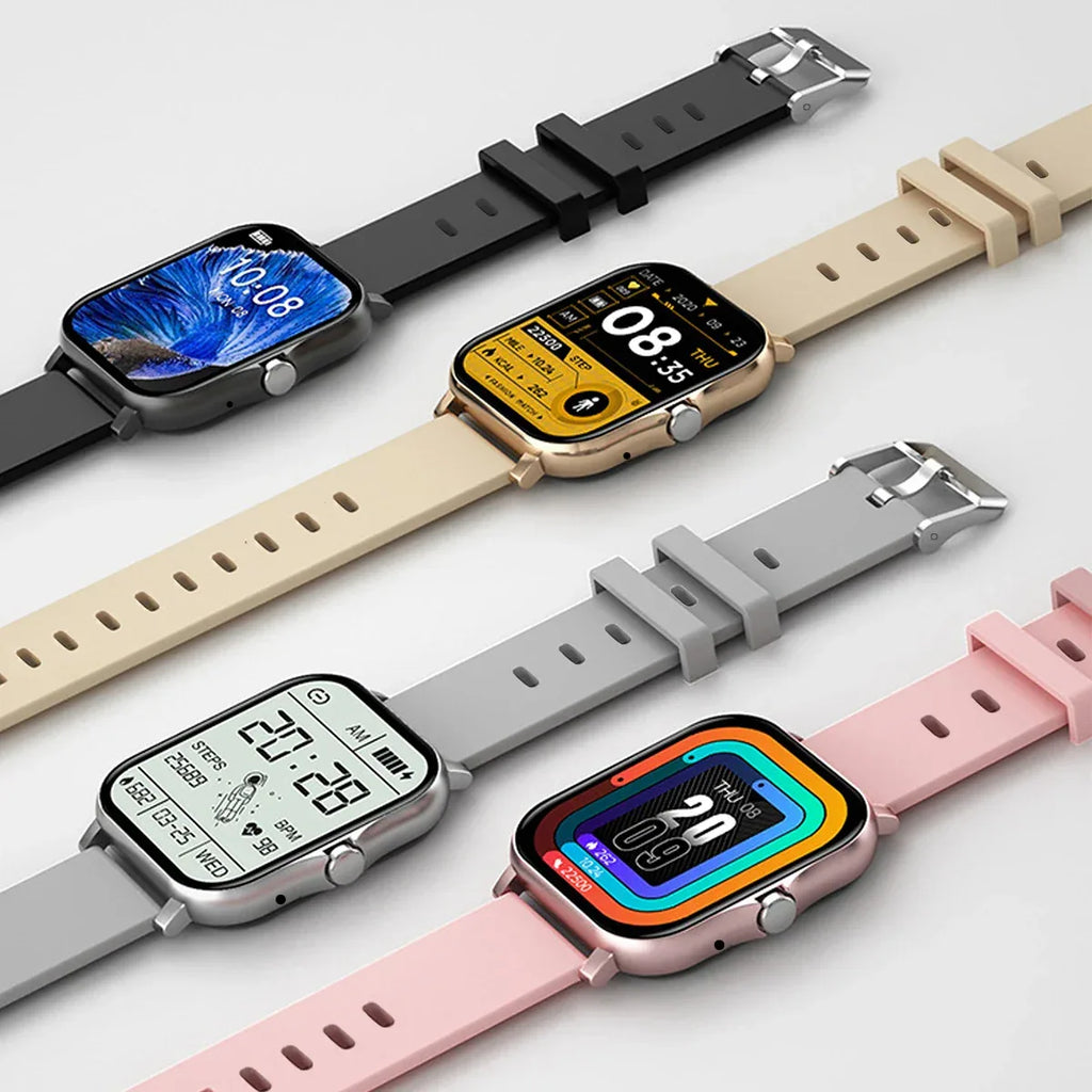 D20 Smart Watch — Heart Rate & Sleep Monitor, Bluetooth