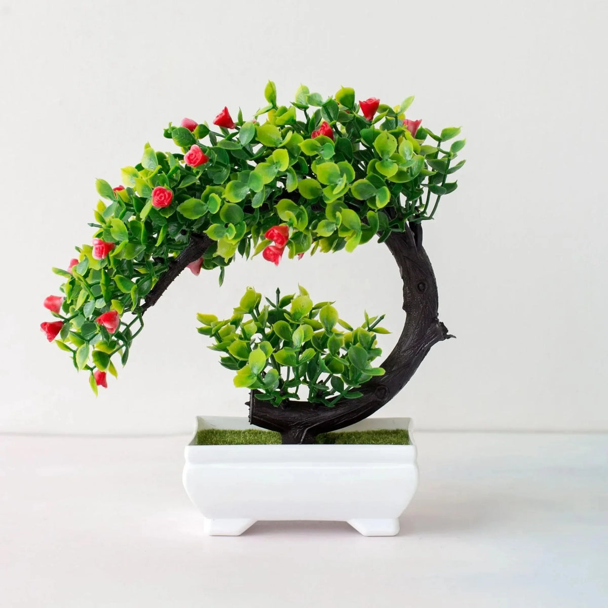 Artificial Bonsai Tree Potted Fake Plant Home Table Decor Ornament