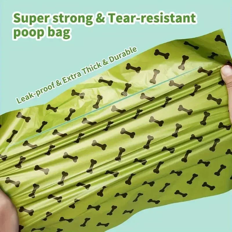 Dog Poop Bags Refill Rolls - 15 Bags per Roll, 2 to 40 Roll Packs