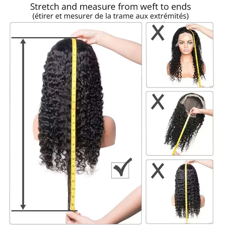 Water Wave  13x4 13x6 Lace Front Wigs Human Hair | Malaysia  Curly Wave