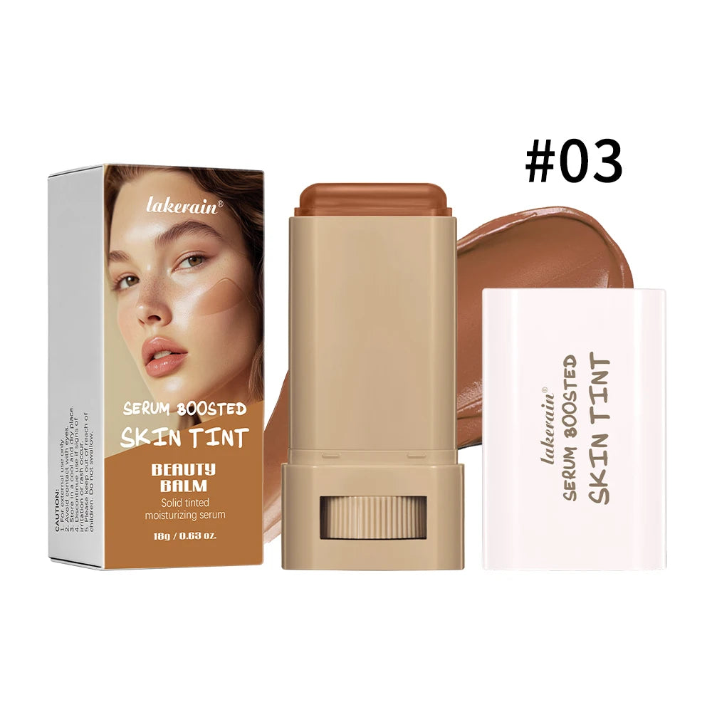 Serum Boosted Skin Tint Foundation Stick - High Coverage & Moisturizing
