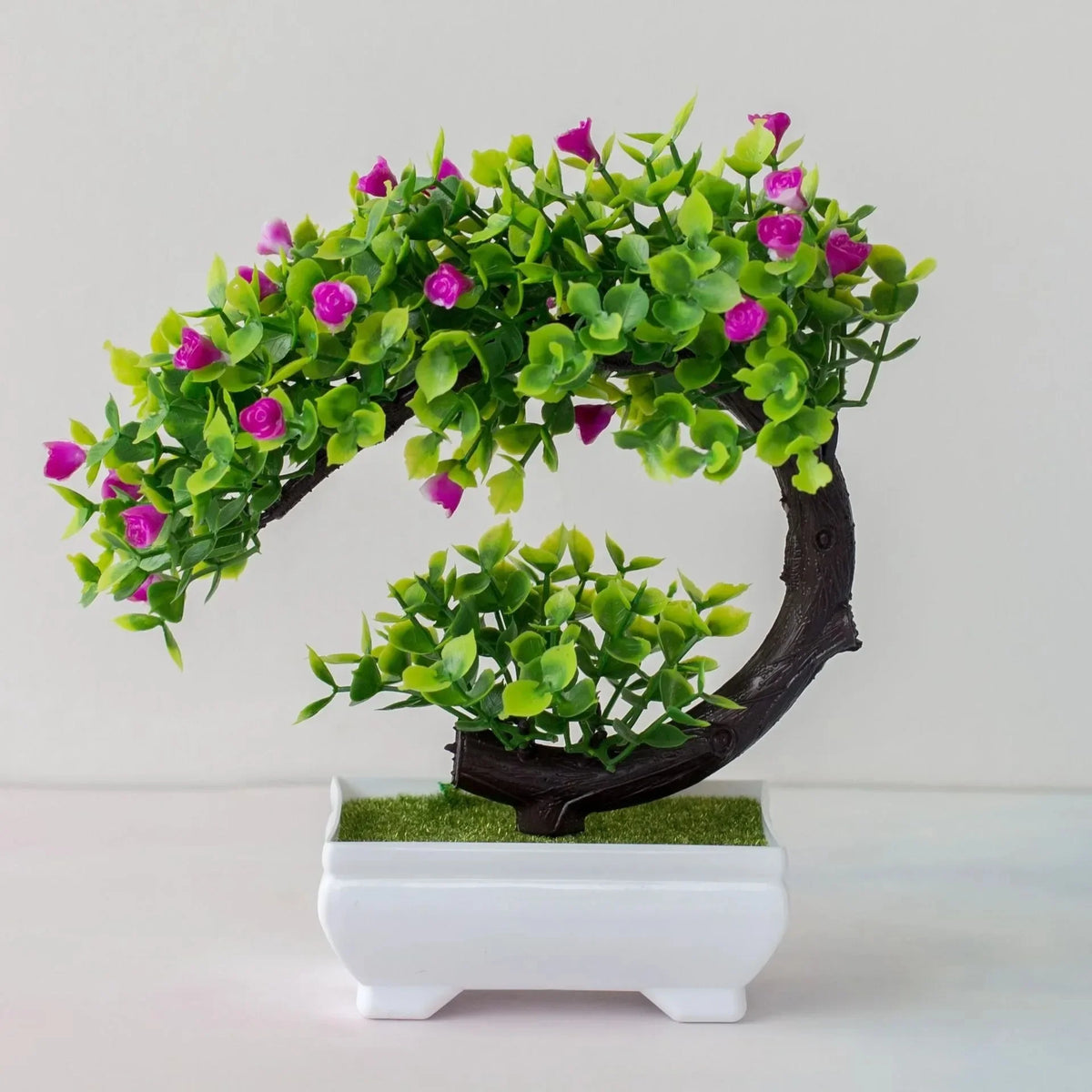 Artificial Bonsai Tree Potted Fake Plant Home Table Decor Ornament